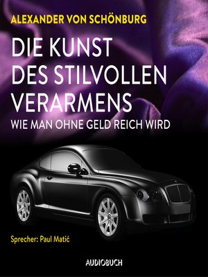 cover image of Die Kunst des stilvollen Verarmens